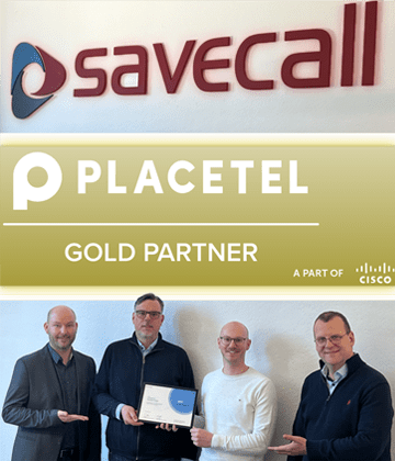 Plactel Gold Partner 2022 - Savecall