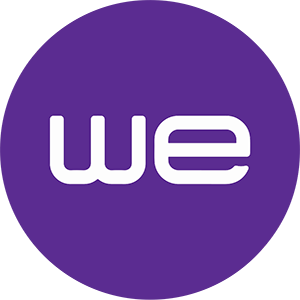 Telecom Egypt (WE) Logo – kritischster Seekabel-Knotenpunkt weltweit

